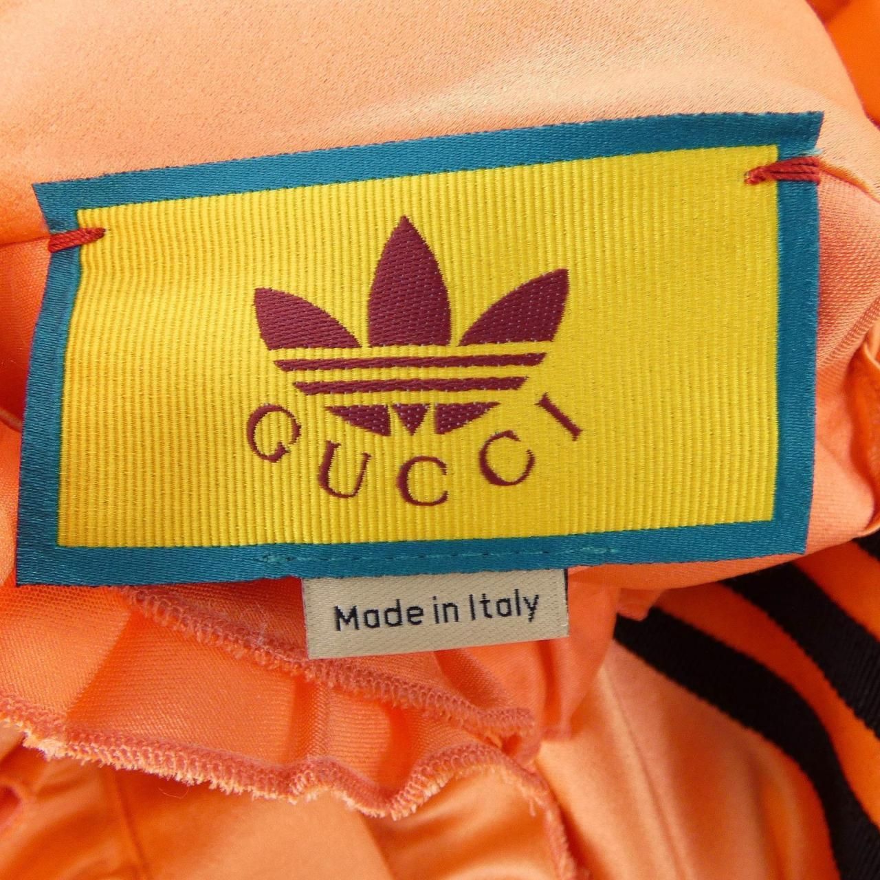Gucci Adidas Dress Orange — view 4