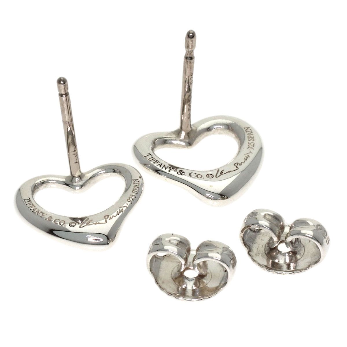 Tiffany & Co Open Heart Earrings — view 2
