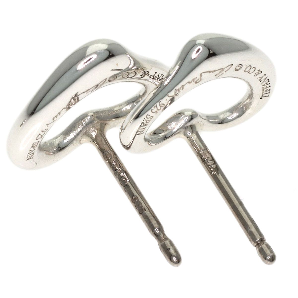 Tiffany & Co Open Heart Earrings — view 4