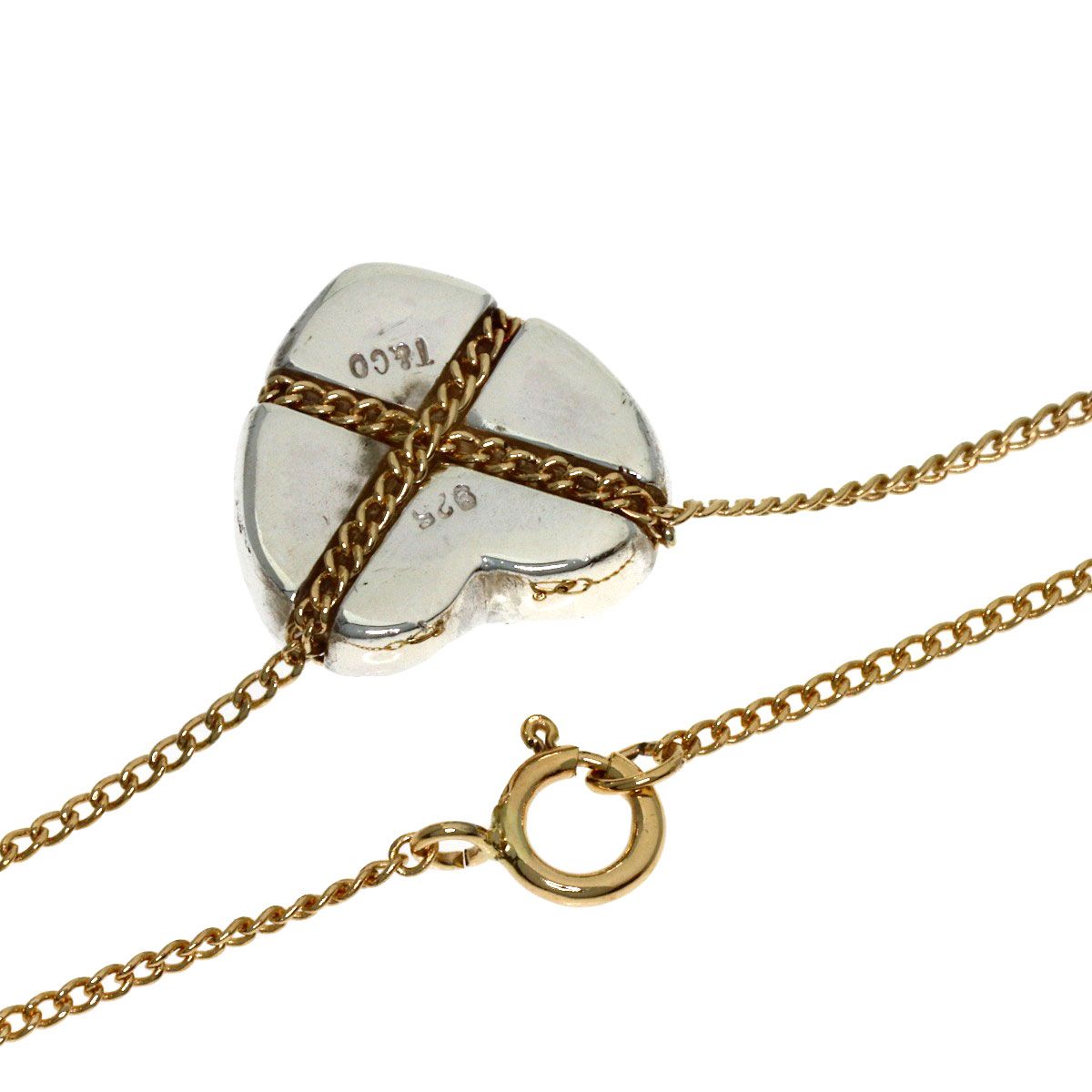 Tiffany & Co Chain Cross Heart Necklace — view 2