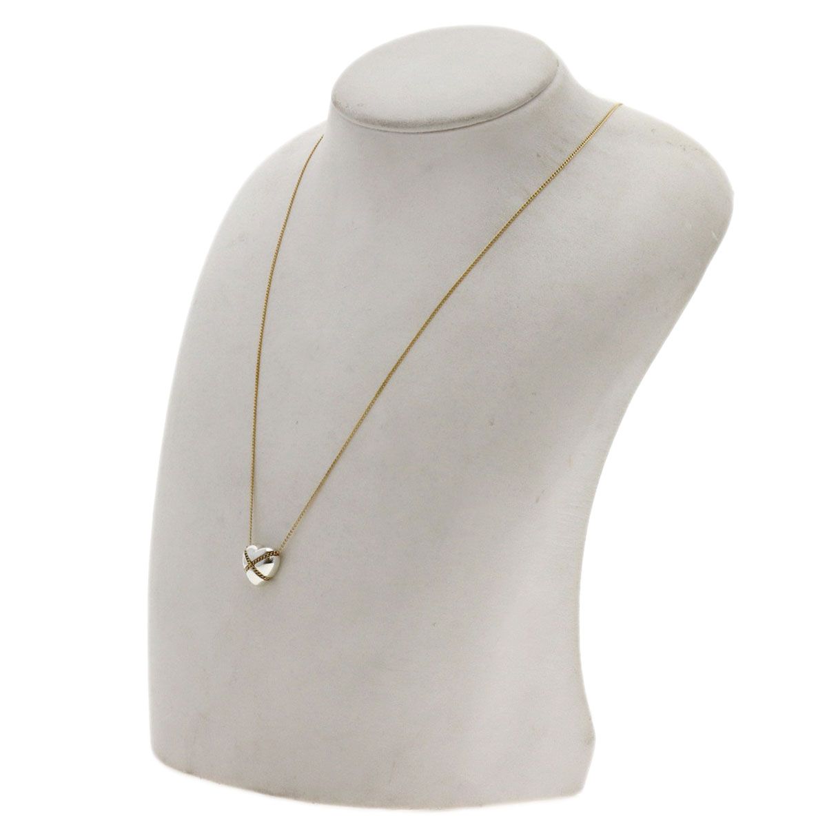 Tiffany & Co Chain Cross Heart Necklace — view 4