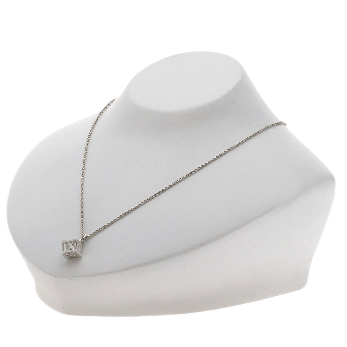 Tiffany & Co Atlas Cube Necklace — view 4