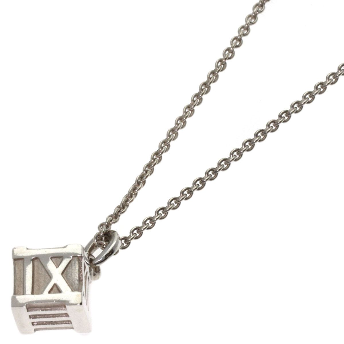 Tiffany & Co Atlas Cube Necklace