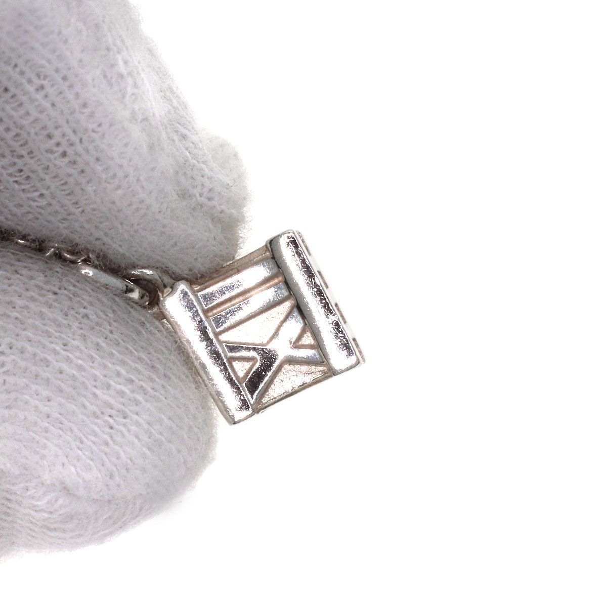 Tiffany & Co Atlas Cube Necklace — view 6