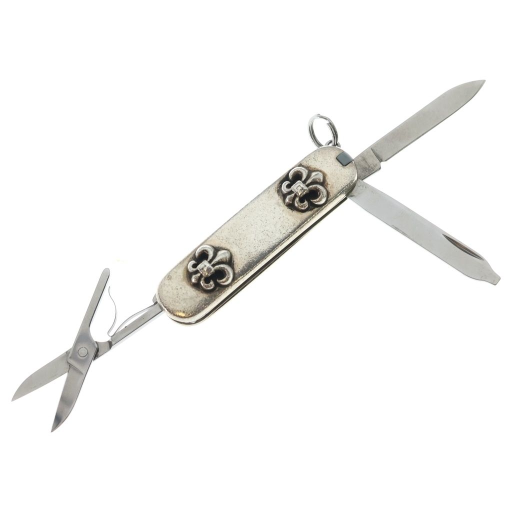 Chrome Hearts Knife Army SM V1 BS Flare Silver Necklace — view 5