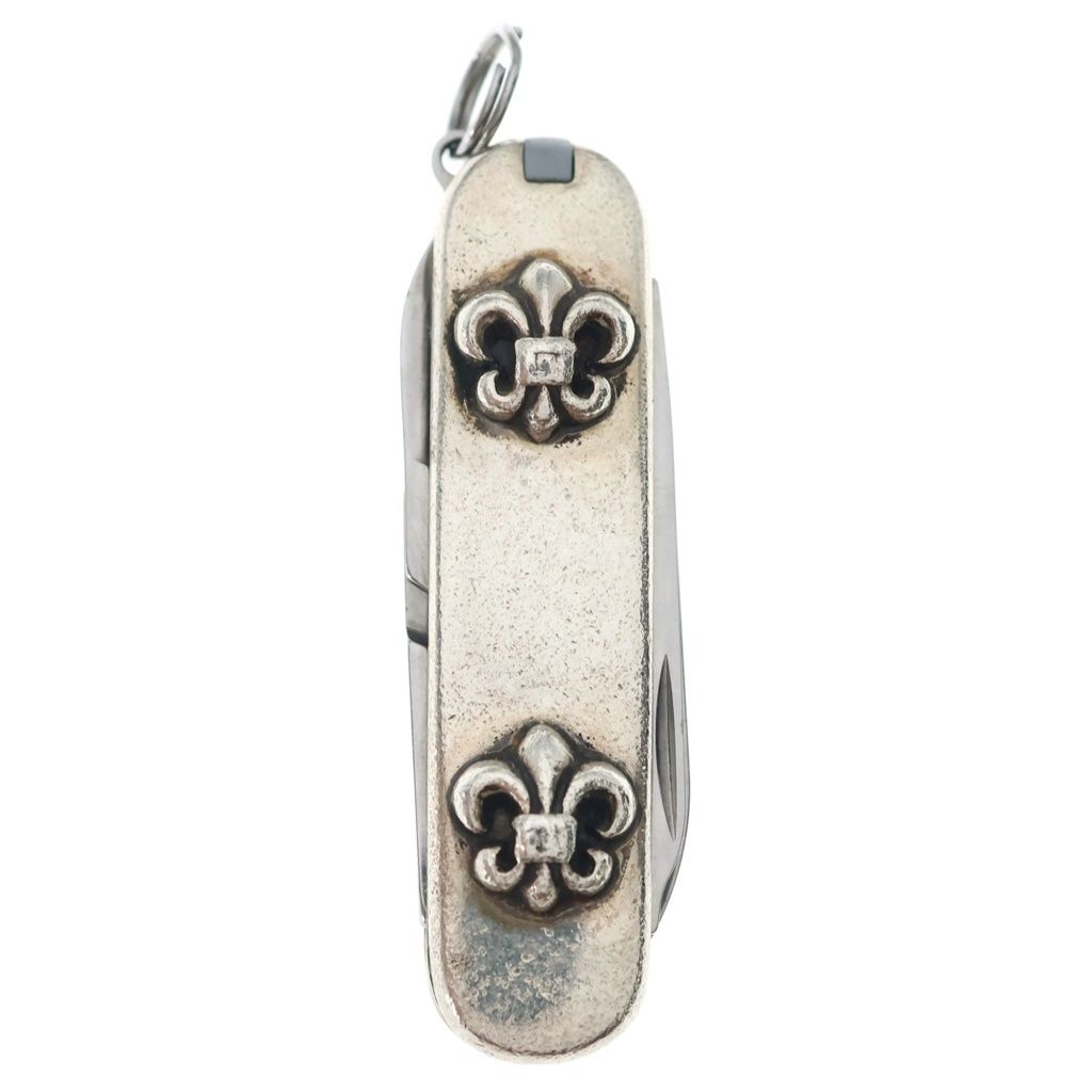 Chrome Hearts Knife Army SM V1 BS Flare Silver Necklace
