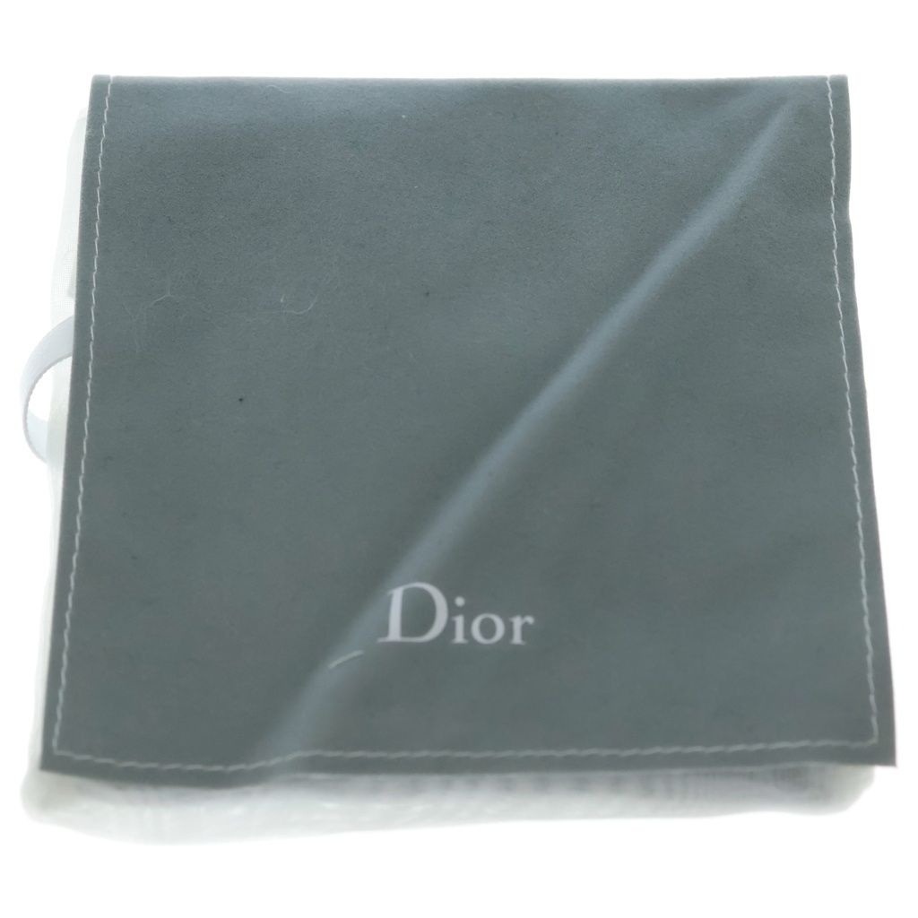 Dior CD Star Rhinestone Velvet Bracelet Black Silver — view 6