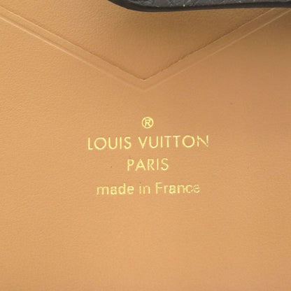 Louis Vuitton LV Vertical Wallet Compact Taurillon Leather Black Bifold — view 7