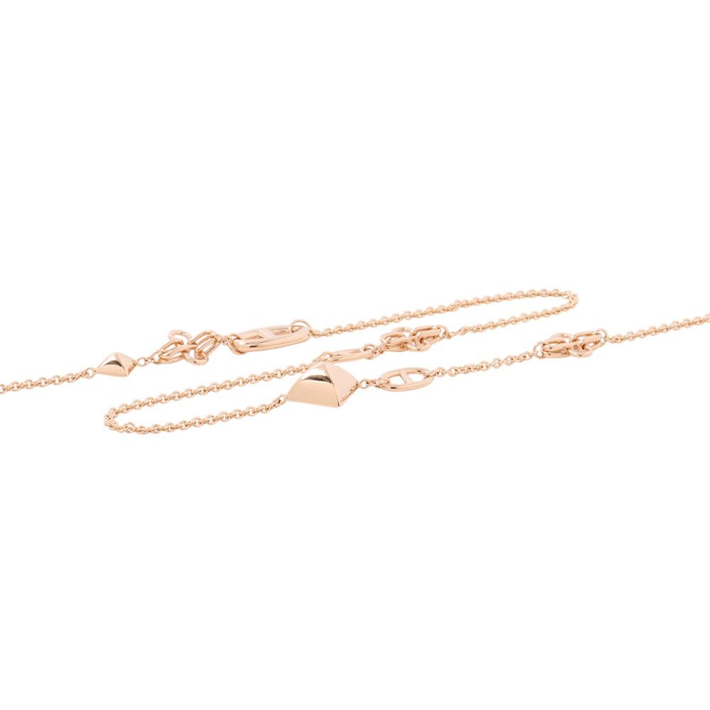 Hermes Necklace Ronde Multi LG 18K Pink Gold — view 3