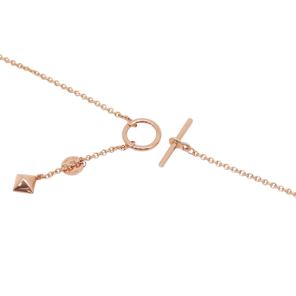 Hermes Necklace Ronde Multi LG 18K Pink Gold — view 7