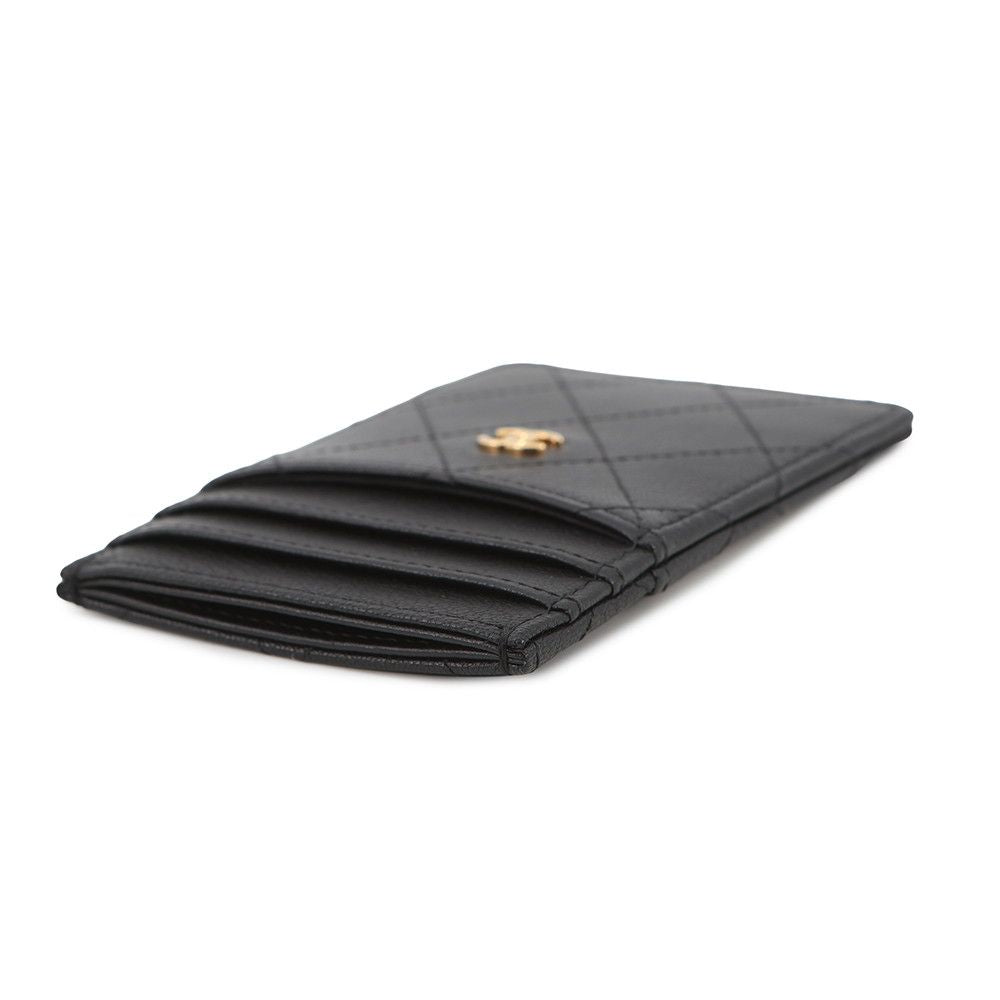 Chanel Card Case Quilted CC Logo — view 2