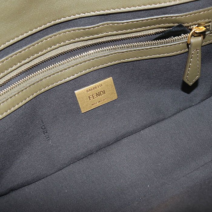 Fendi 2-Way Baguette Handbag Calfskin — view 4