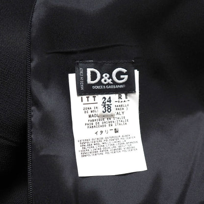 Dolce & Gabbana D&G Vintage Dress 24 38 Sleeveless Tight Square — view 6