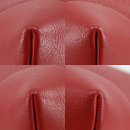 Gucci Diamante Leather Red Tote Bag — view 4