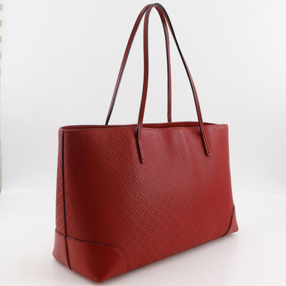 Gucci Diamante Leather Red Tote Bag — view 3