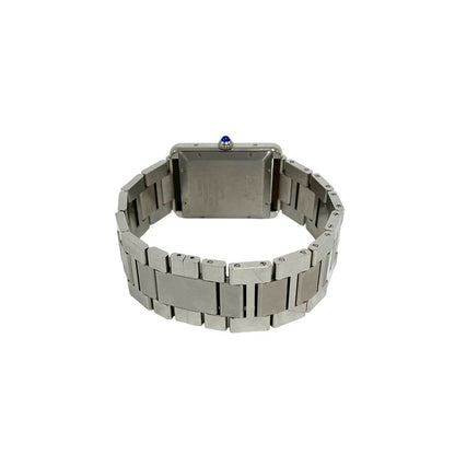 Cartier Tank Solo XL Stainless Steel Quartz Watch Silver — view 8