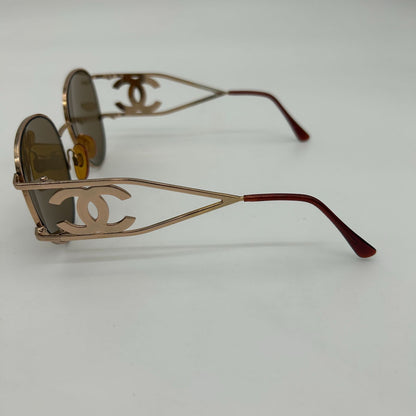 Chanel Sunglasses CC Logo Round Frame Eyewear — view 7
