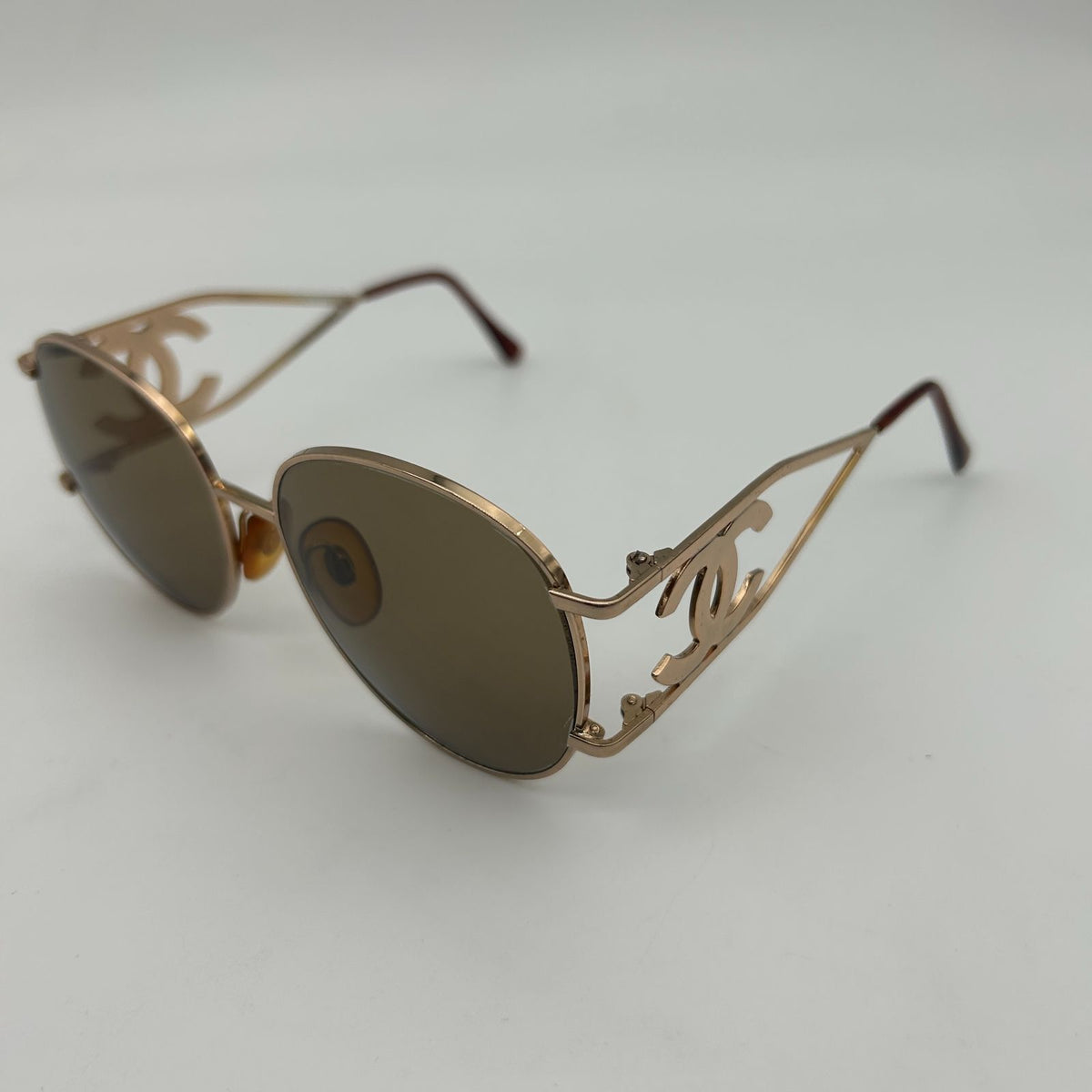 Chanel Sunglasses CC Logo Round Frame Eyewear — view 8