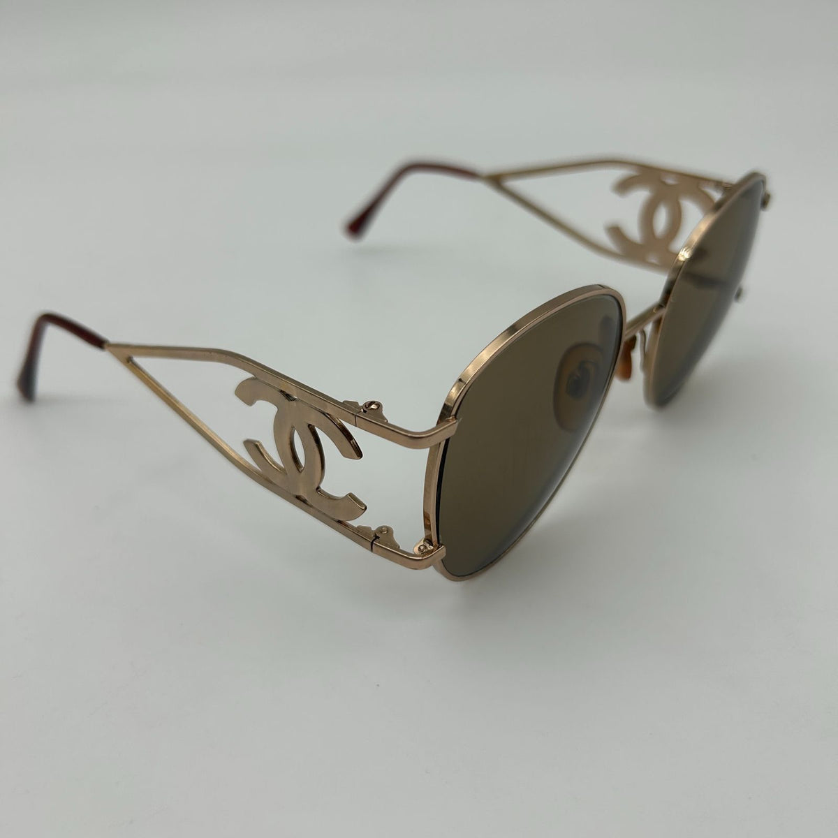 Chanel Sunglasses CC Logo Round Frame Eyewear — view 6