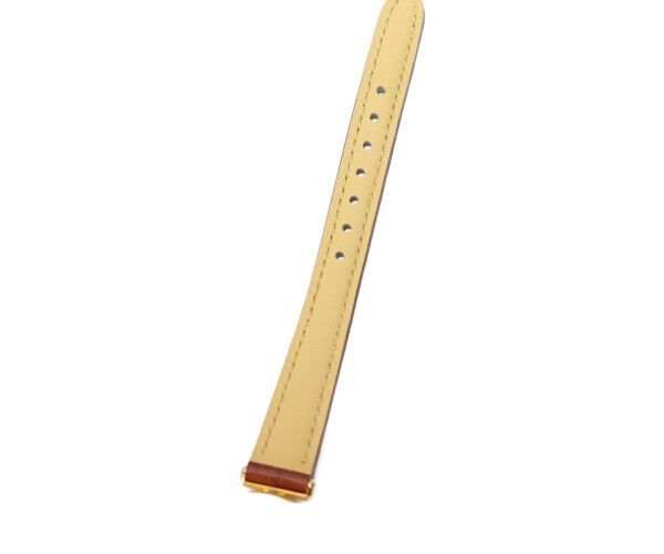 Cartier Must Colise Vermeil SM Ivory Roman Dial Quartz Leather — view 6