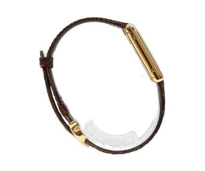 Cartier Must Tank Vermeil LM Trinity Dial Hand Wound Leather — view 4