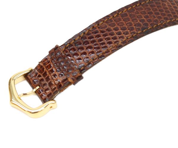 Cartier Must Tank Vermeil LM Trinity Dial Hand Wound Leather — view 7