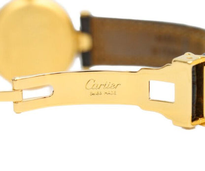 Cartier 925 Must Vendeme Vermeil SM Center Gray Flying Roman Dial — view 6