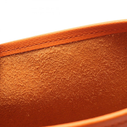 Hermes Shoulder Bag Evelyne 2 PM Orange Leather — view 8