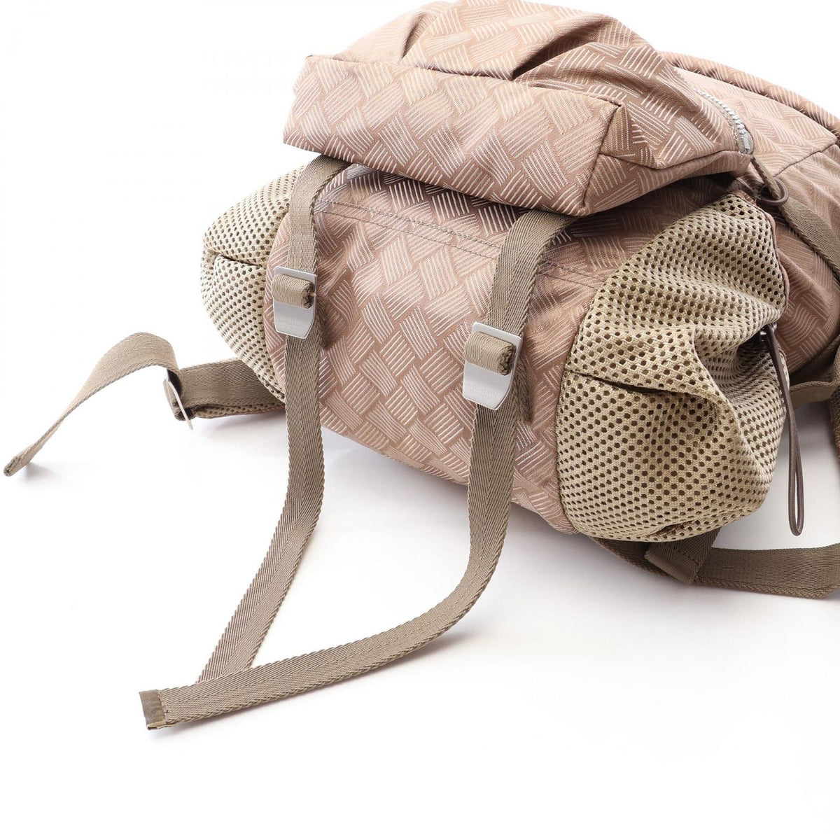 Bottega Veneta Backpack Trekking Intrecciato Beige Nylon — view 5