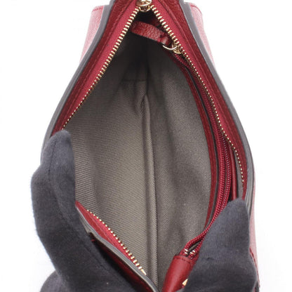 Cartier Clutch C de Cartier Bordeaux Leather Pouch — view 3