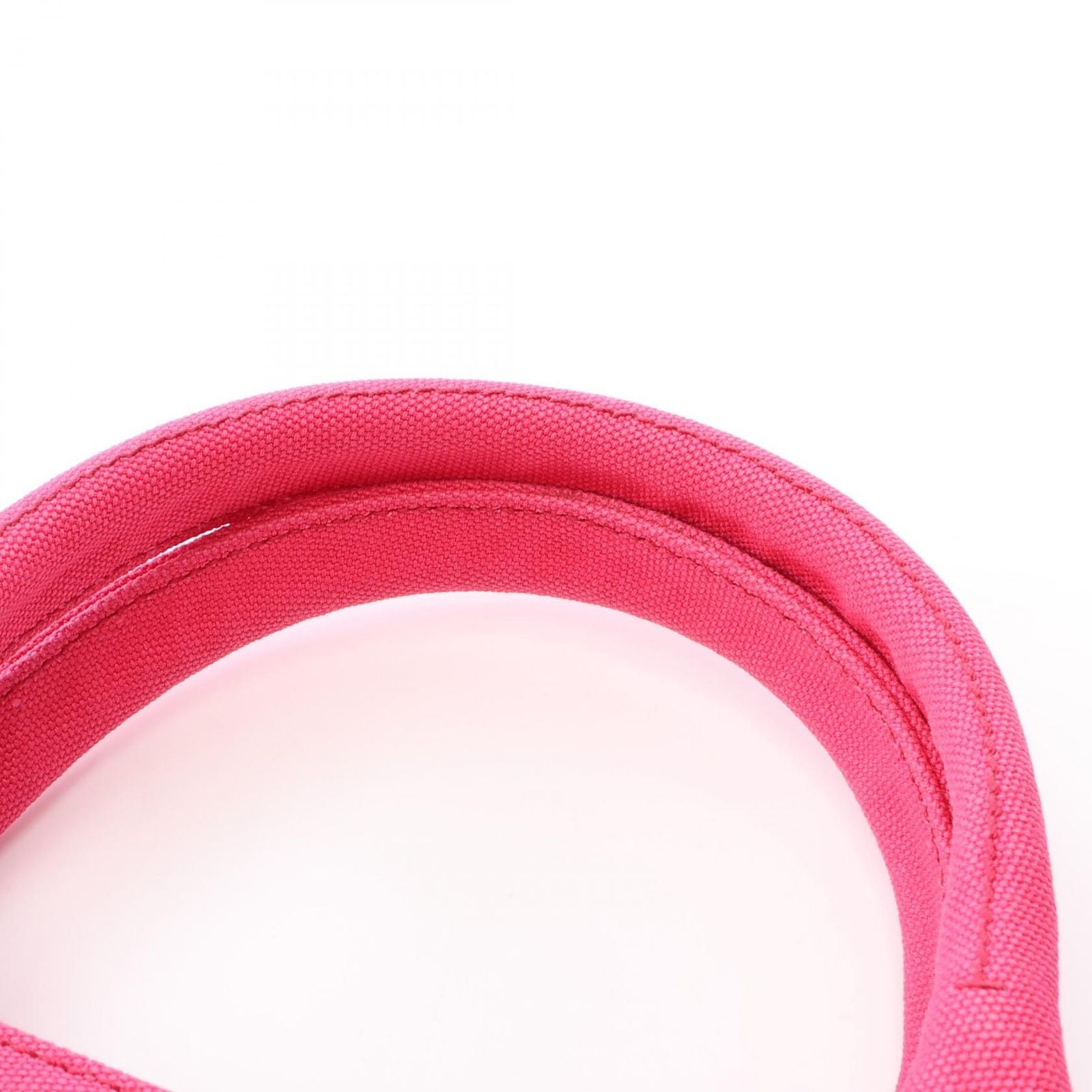 Prada Tote Bag Canapa 2-Way Pink Canvas — view 8