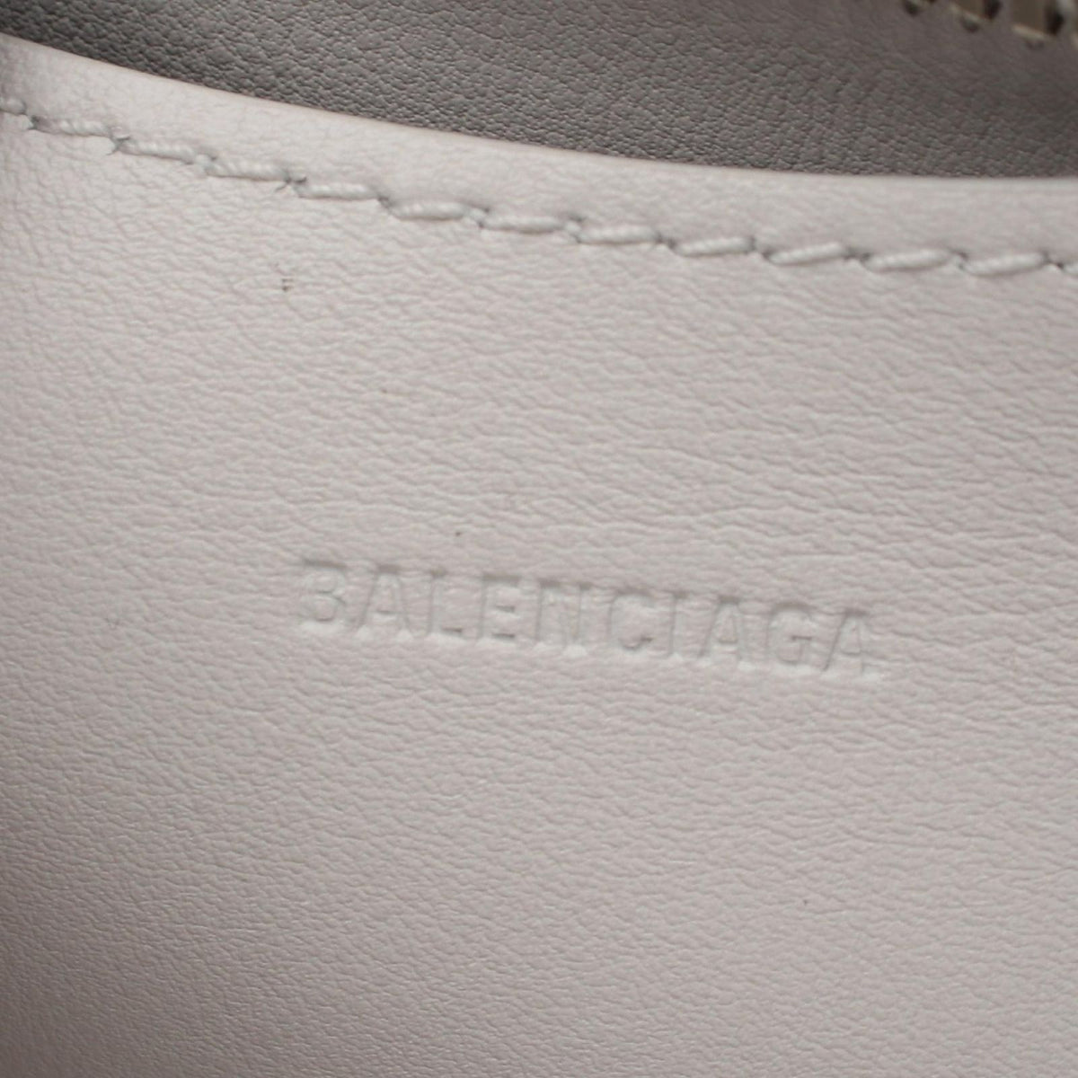 Balenciaga Handbag Neo Class City Mini 2-Way White Leather Neo Classic — view 4