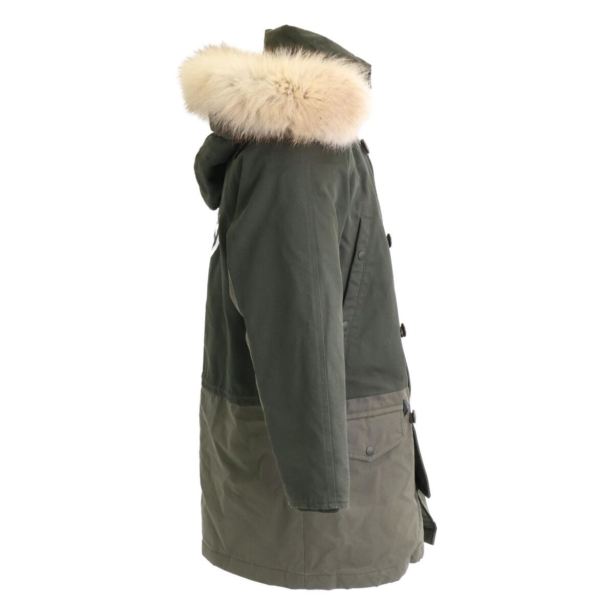 Moncler Genius Undefeated Fendorf Back Logo Hooded Down Hoodie — view 4
