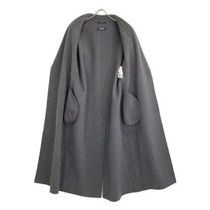 Max Mara S Gray Poldo Pure Vagin Wool Double Face Coat 40 — view 3