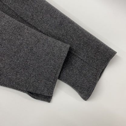 Max Mara S Gray Poldo Pure Vagin Wool Double Face Coat 40 — view 7