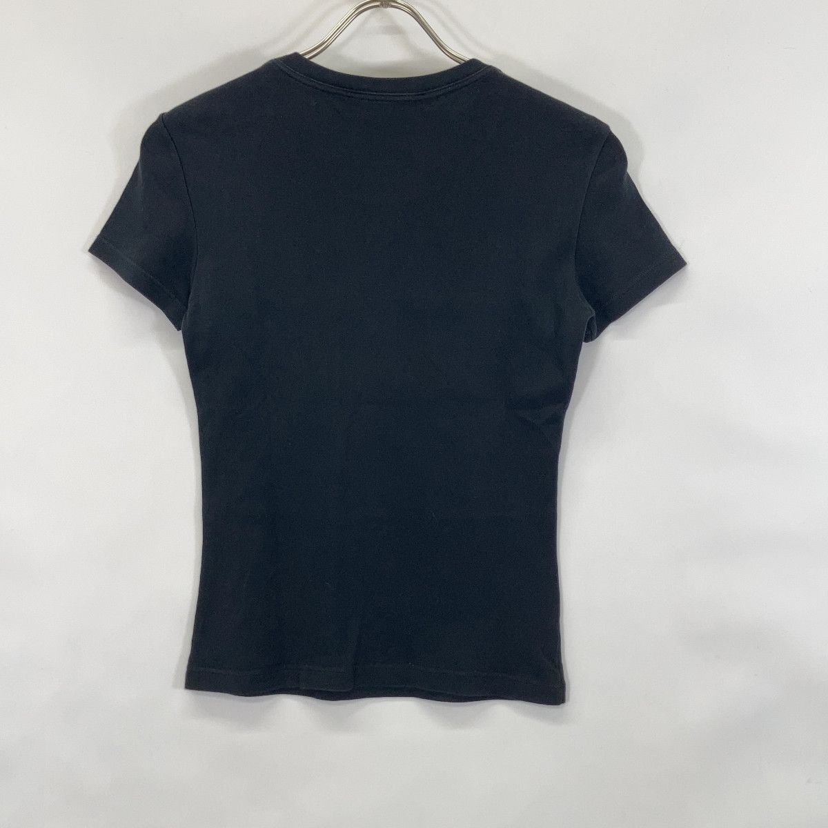 Dior Black Floral Logo Woman Shirt — view 2