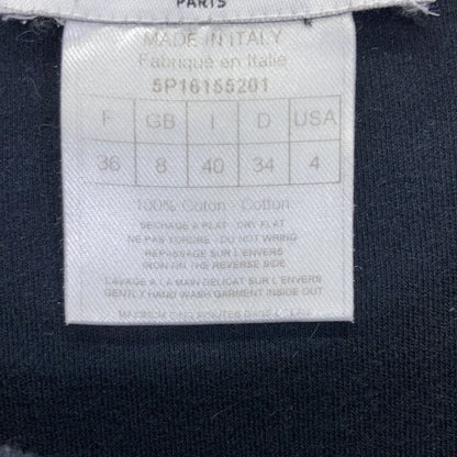 Dior Black Floral Logo Woman Shirt — view 4