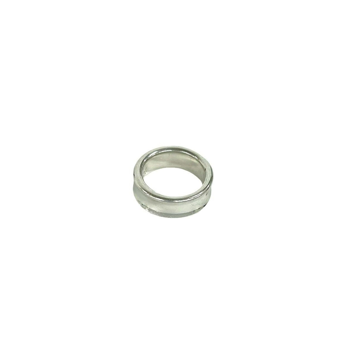 Tiffany & Co Vintage Narrow Ring 925 Sterling Silver — view 6