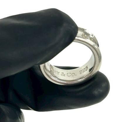 Tiffany & Co Vintage Narrow Ring 925 Sterling Silver — view 4