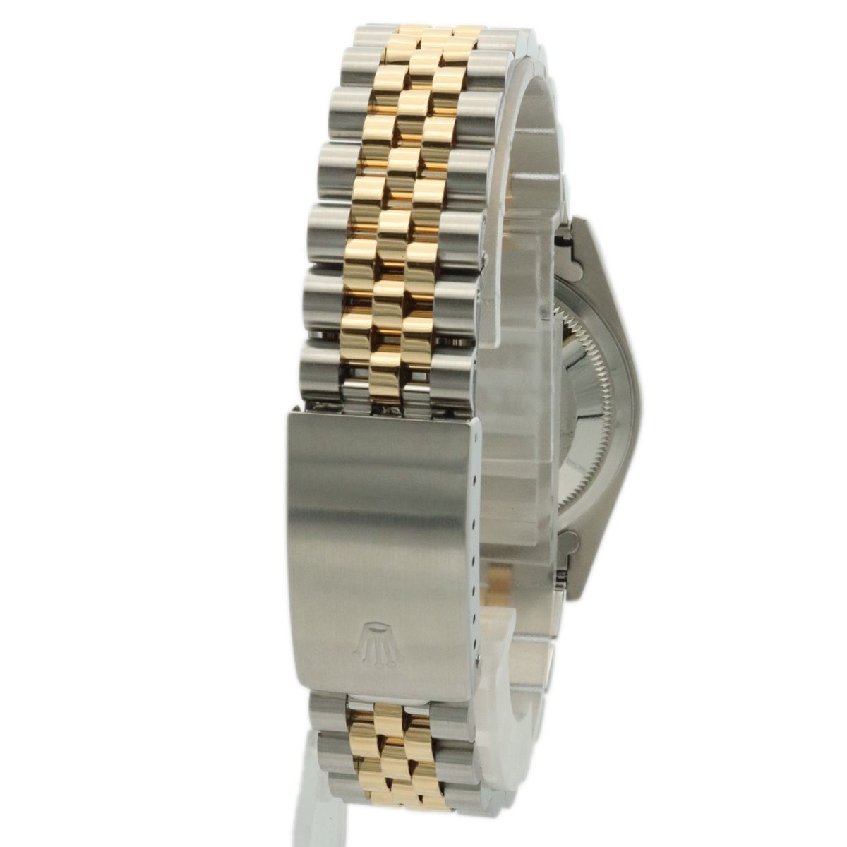 Rolex Role Datejust Diamond 18K Yellow Gold Automatic White Watch — view 5