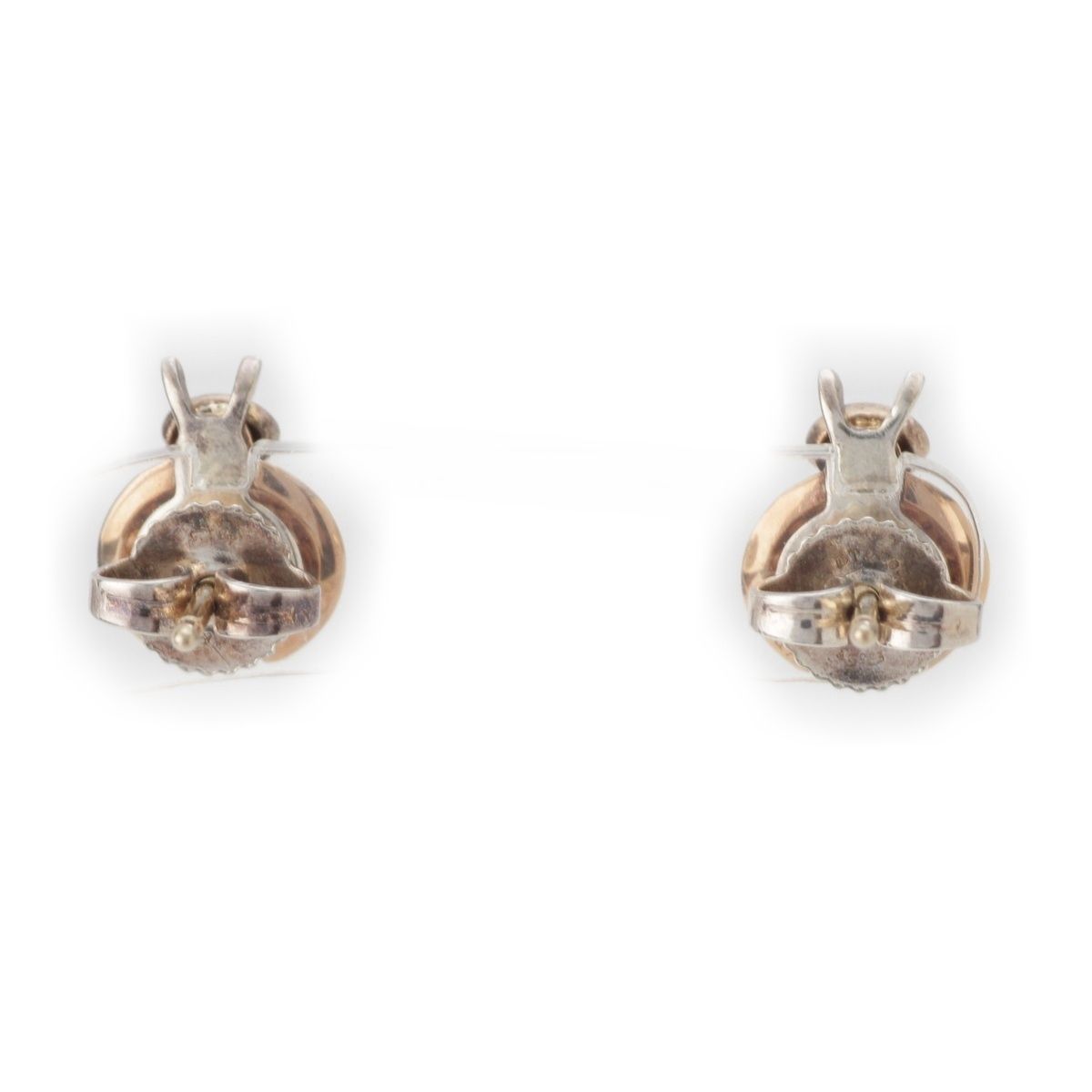 Tiffany & Co Ladybug 18K Pink Gold Earrings Silver — view 2