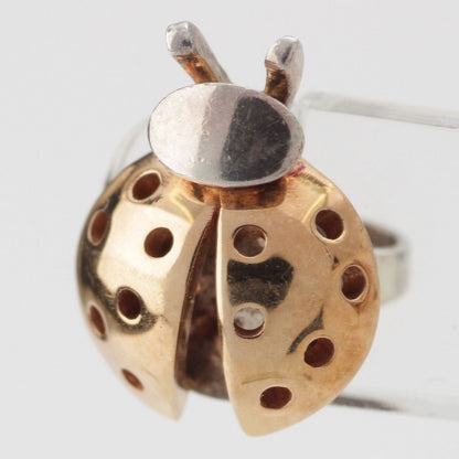 Tiffany & Co Ladybug 18K Pink Gold Earrings Silver — view 3