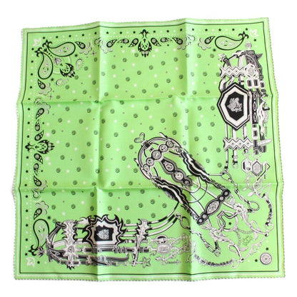 Hermes 55 Scarf Green