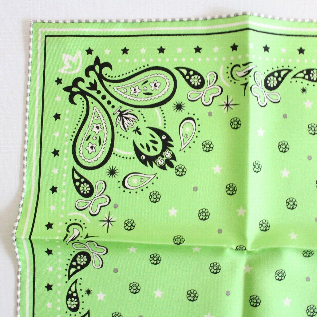 Hermes 55 Scarf Green — view 2