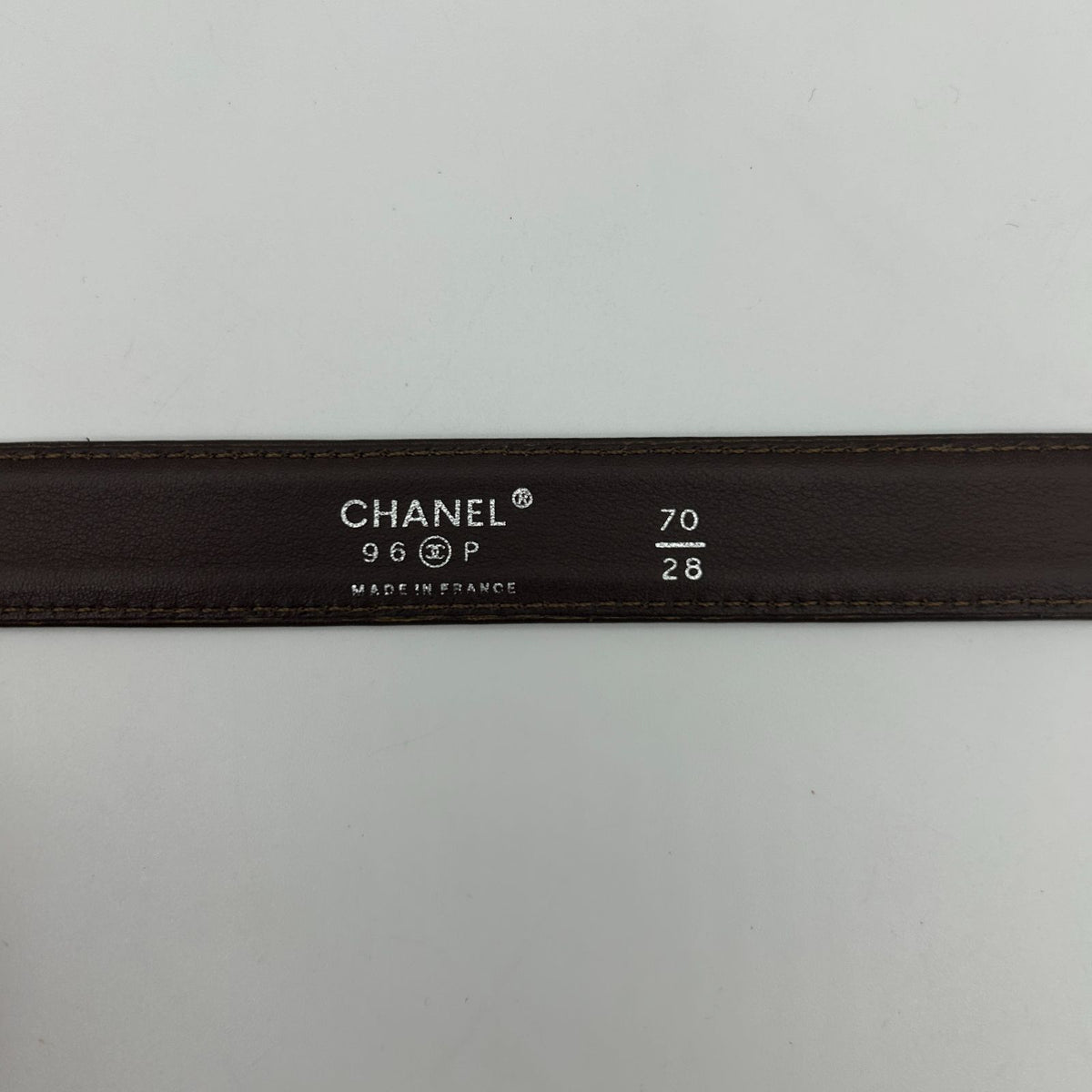 Chanel Belt Leather Black — view 5