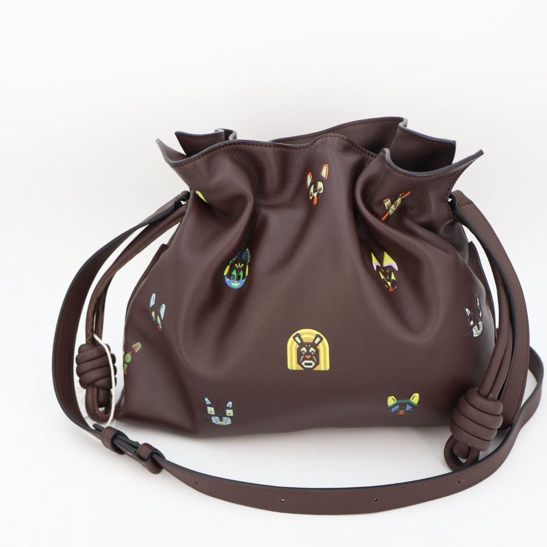 Loewe Futurist Cat Flamenco Clutch Bag — view 6