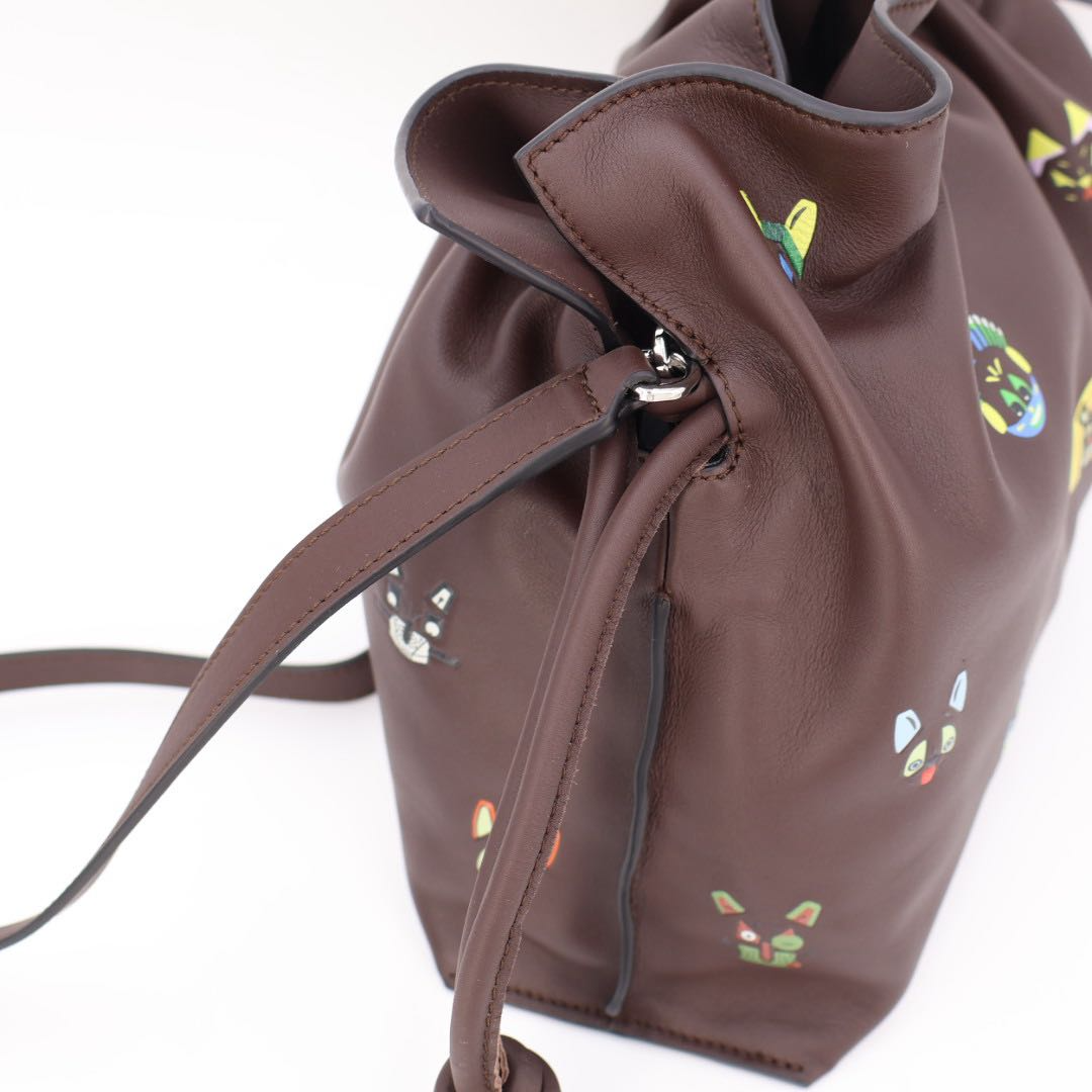 Loewe Futurist Cat Flamenco Clutch Bag — view 2