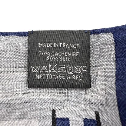 Hermes 195800 Scarves Navy — view 6