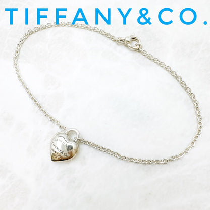 Tiffany & Co Return to Tiffany Heart Silver Bracelet 20.5