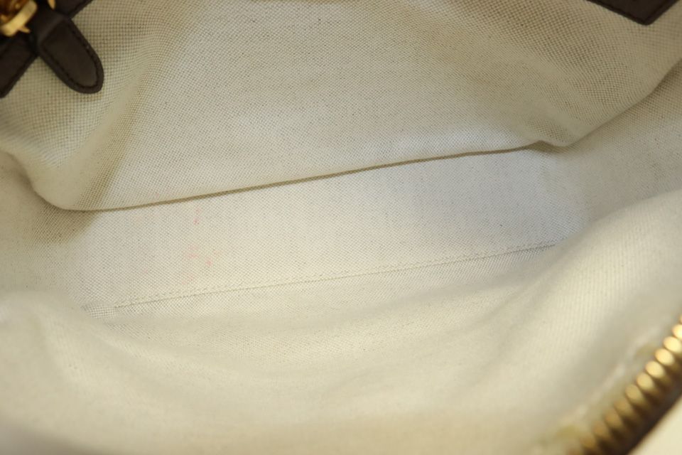 Gucci Jumbo GG Canvas Leather Shoulder Bag — view 6